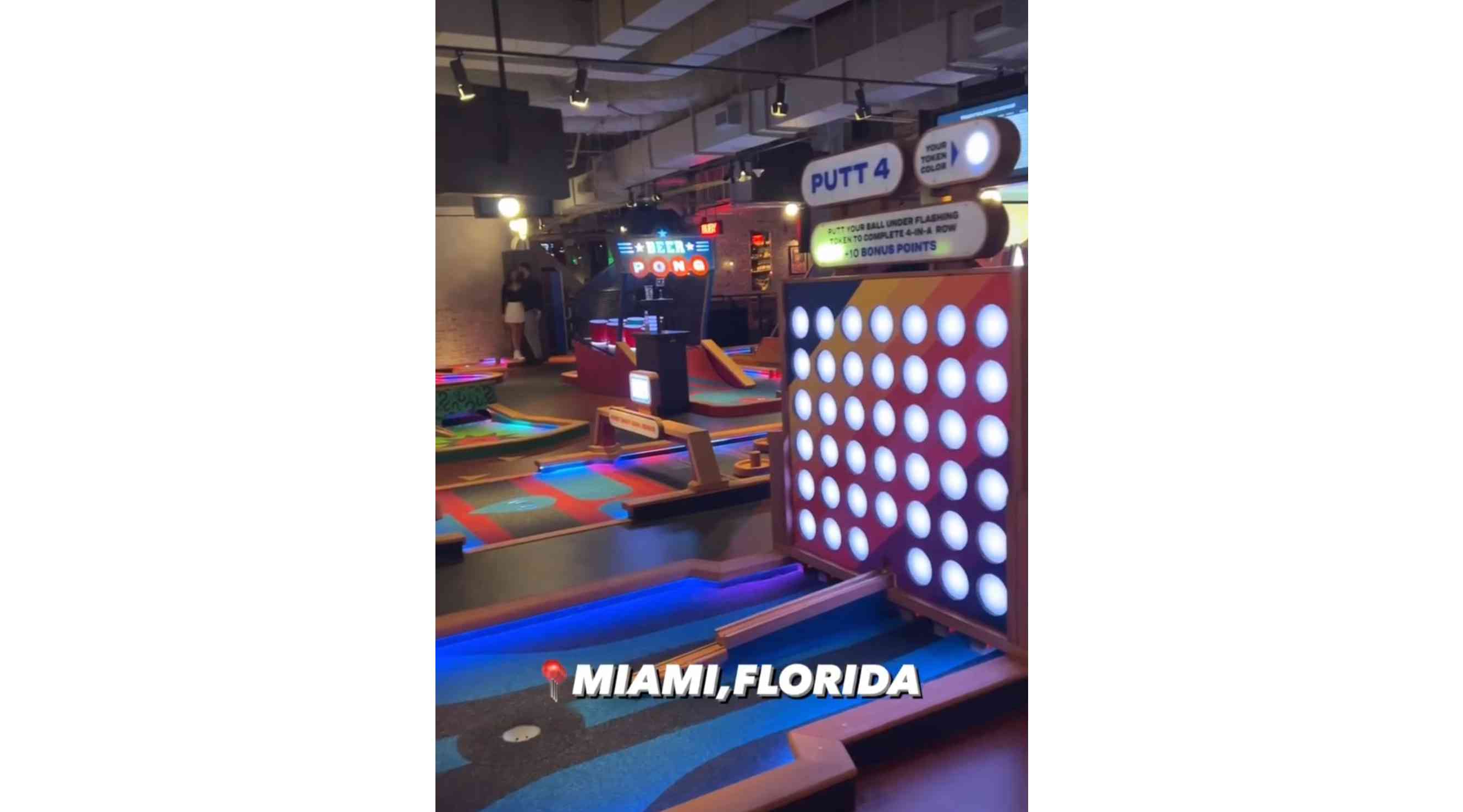 Puttshack, Brickell City Center (3rd floor on top of the the selfie spot)