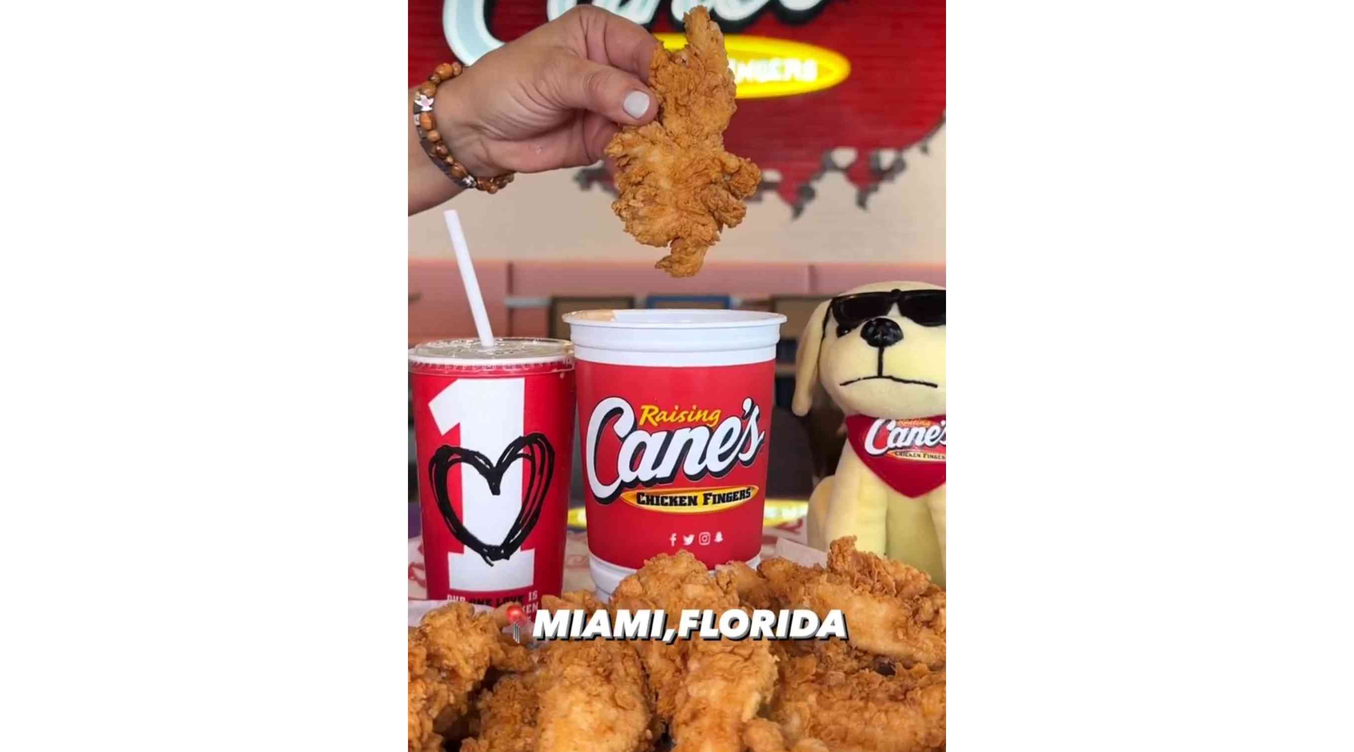 Raising Cane’s, Miami Beach