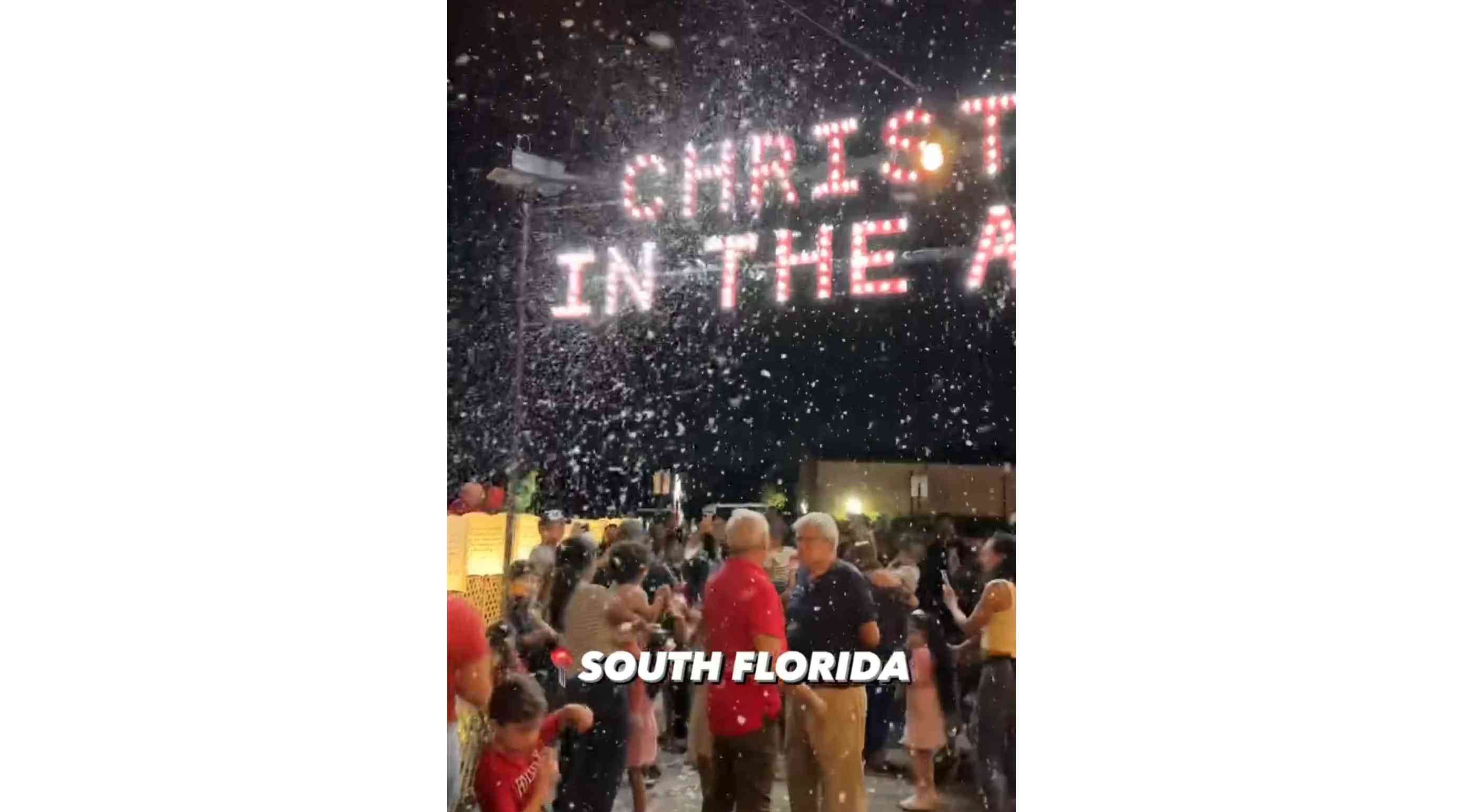 Christmas Lights In The Acres, Plantation