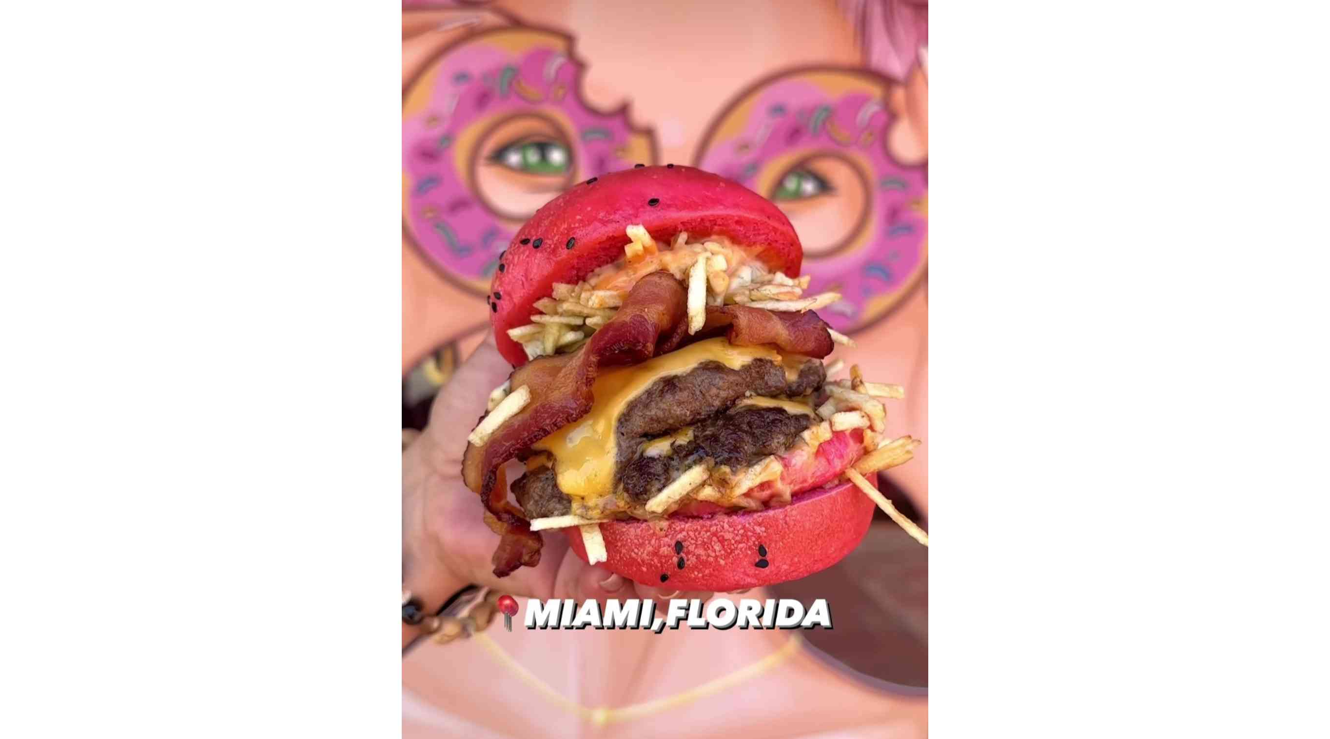 Pink Burger Miami, Miami Beach