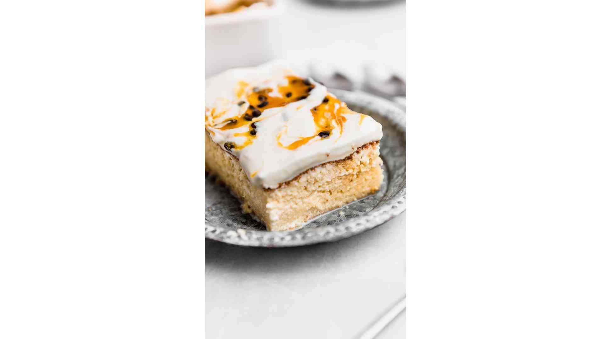 Tres leche de parchita 