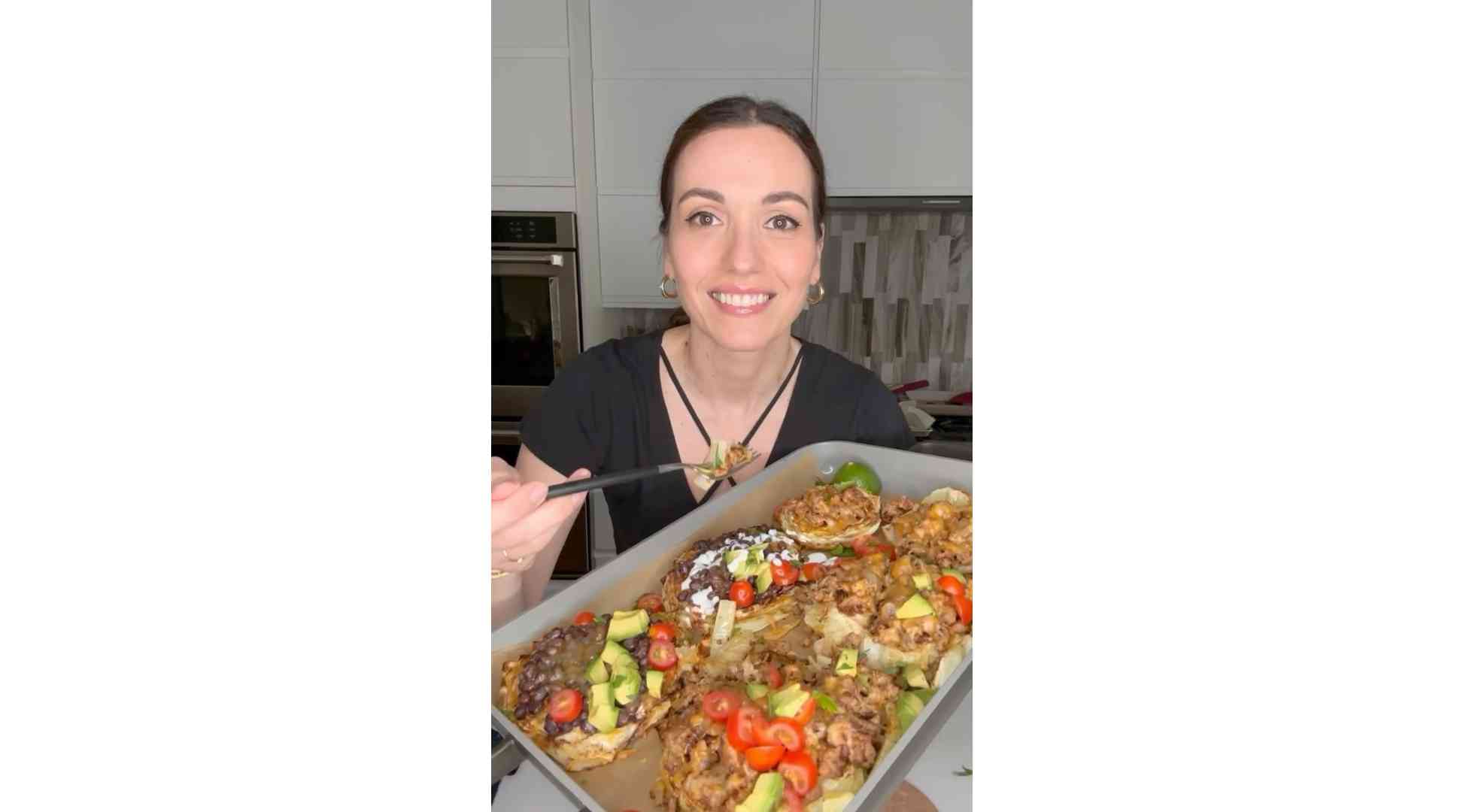 Loaded Taco Cabbage Steaks.
