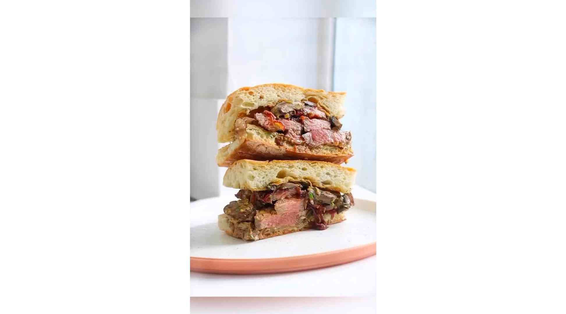 TEAK SANDWICH AU POIVRE