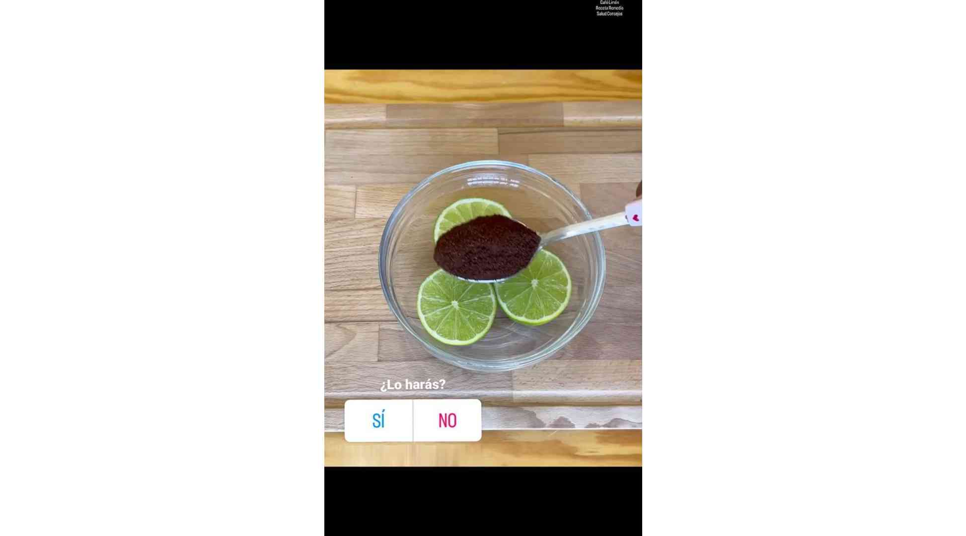 Mix lemon with coffee and see what happens