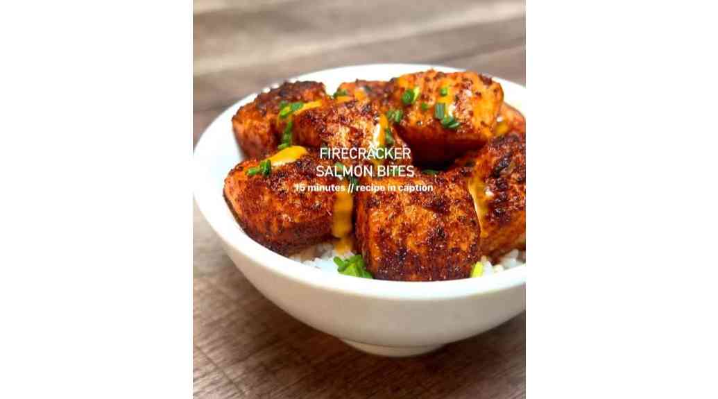 firecracker salmon bites
