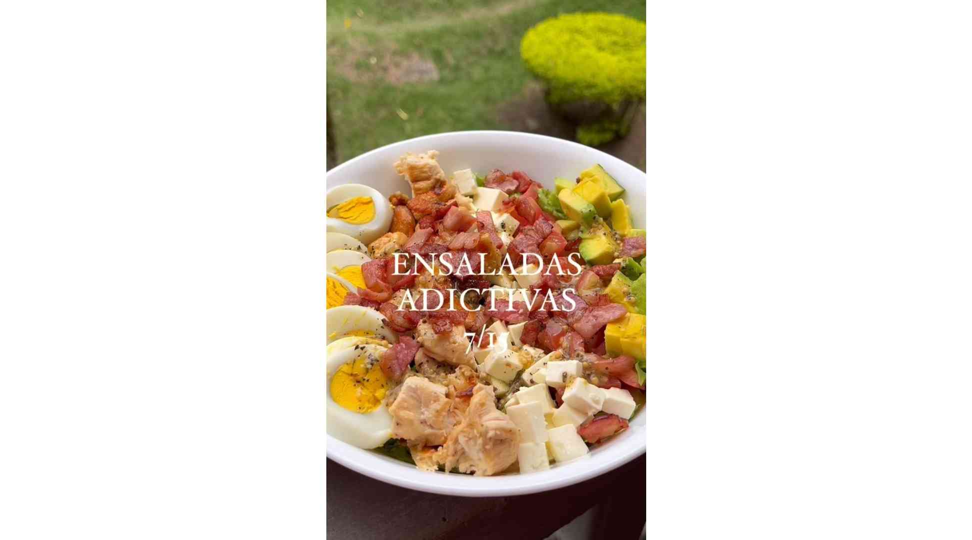 For the Cobb salad