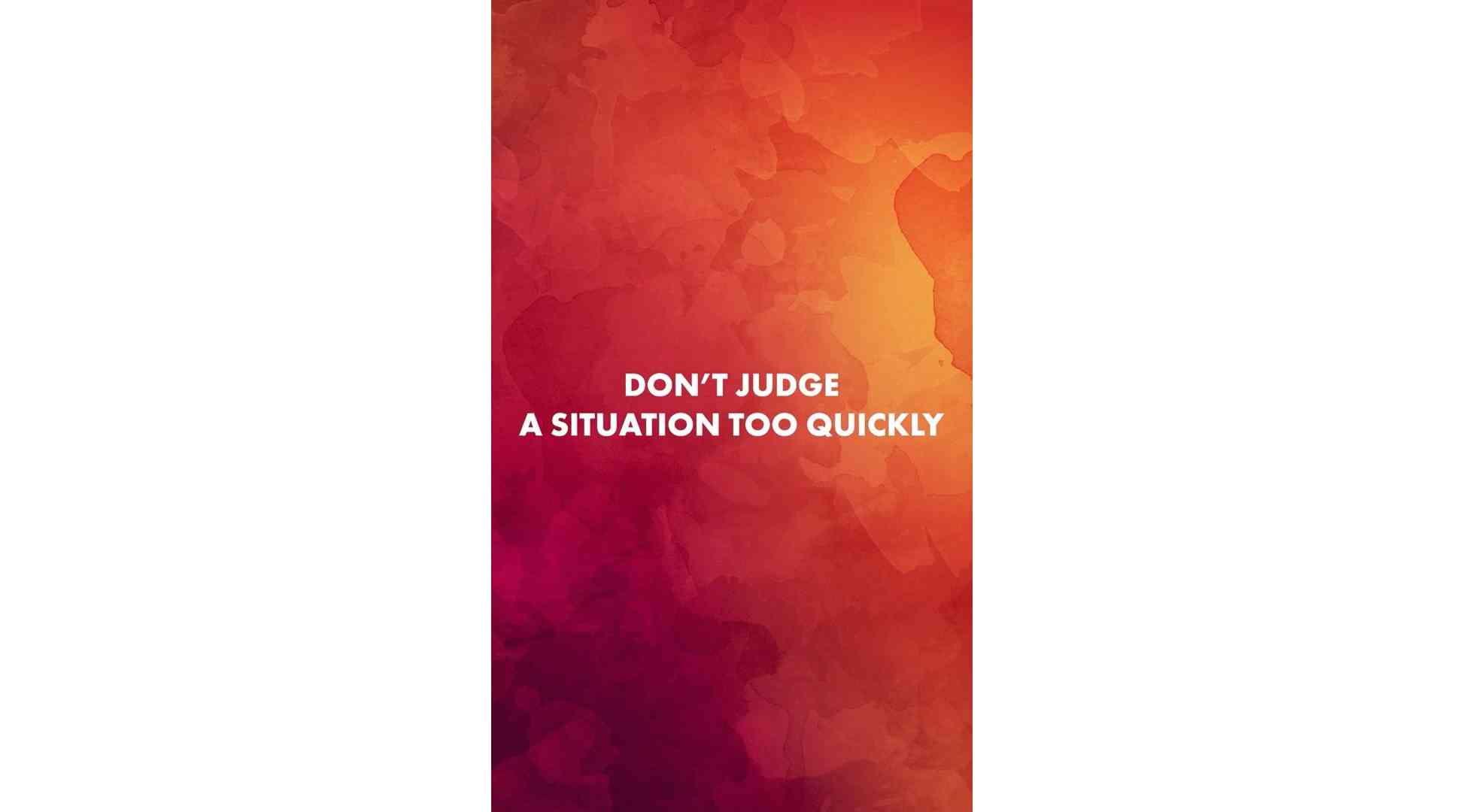 Ever rushed to judge, only to find there's more beneath the surface? It happens. 