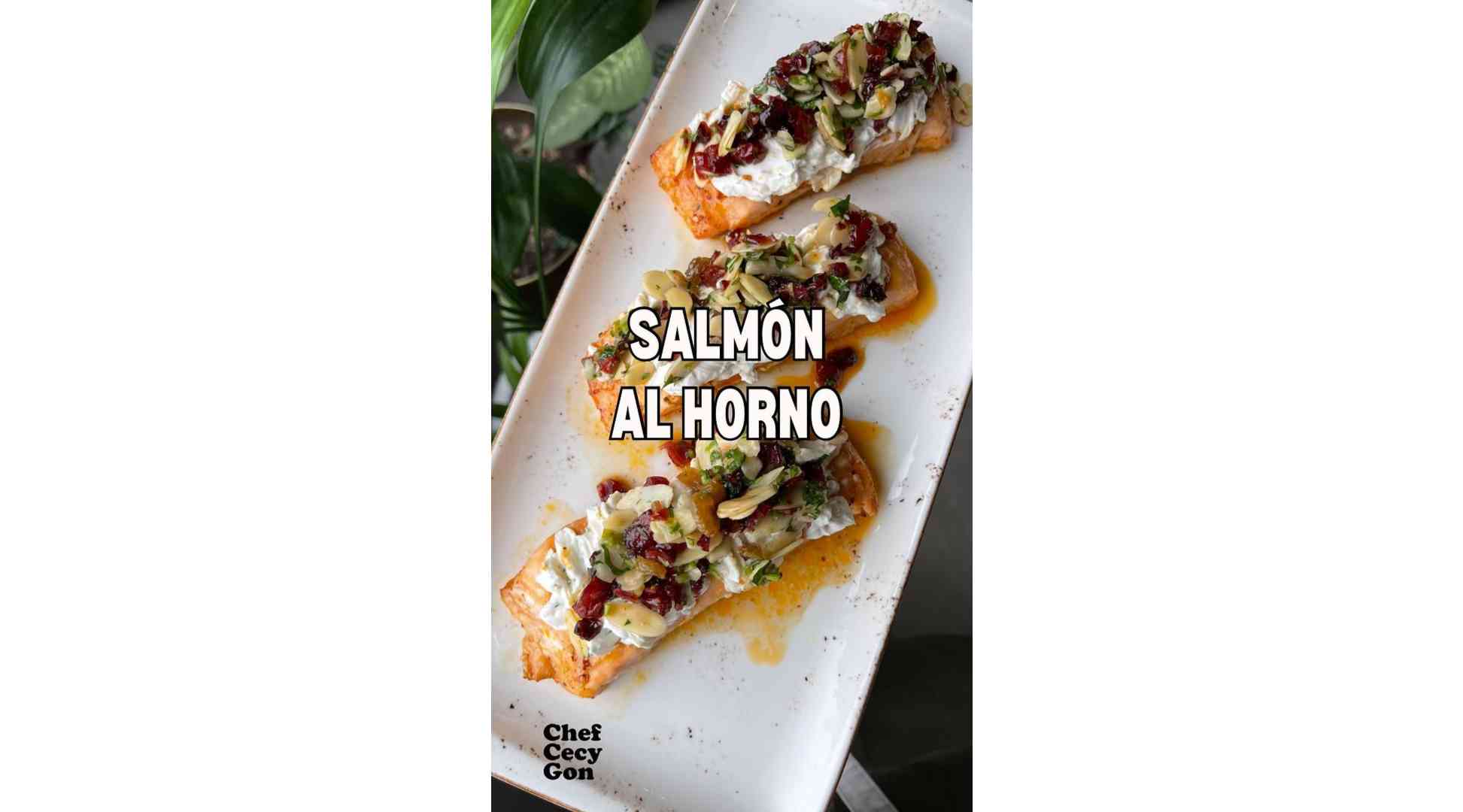 Baked salmon
