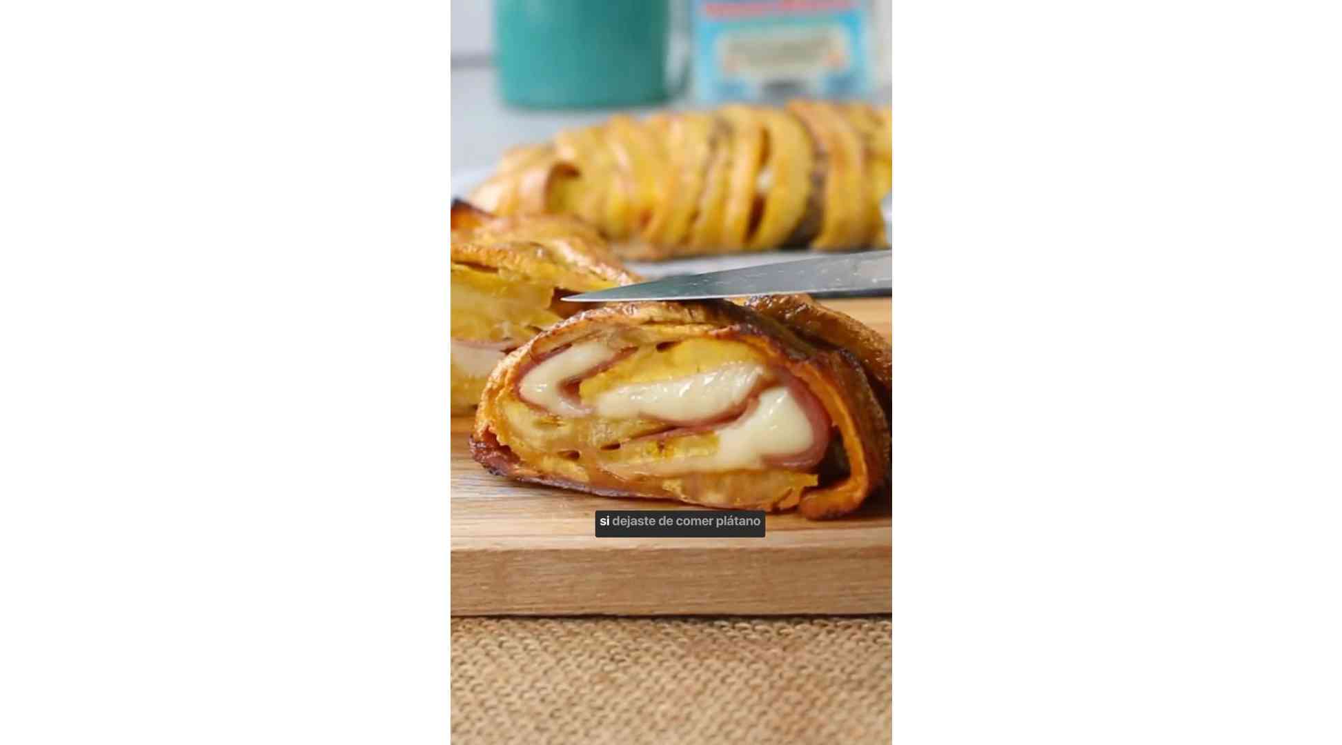  STUFFED BANANA ROLL