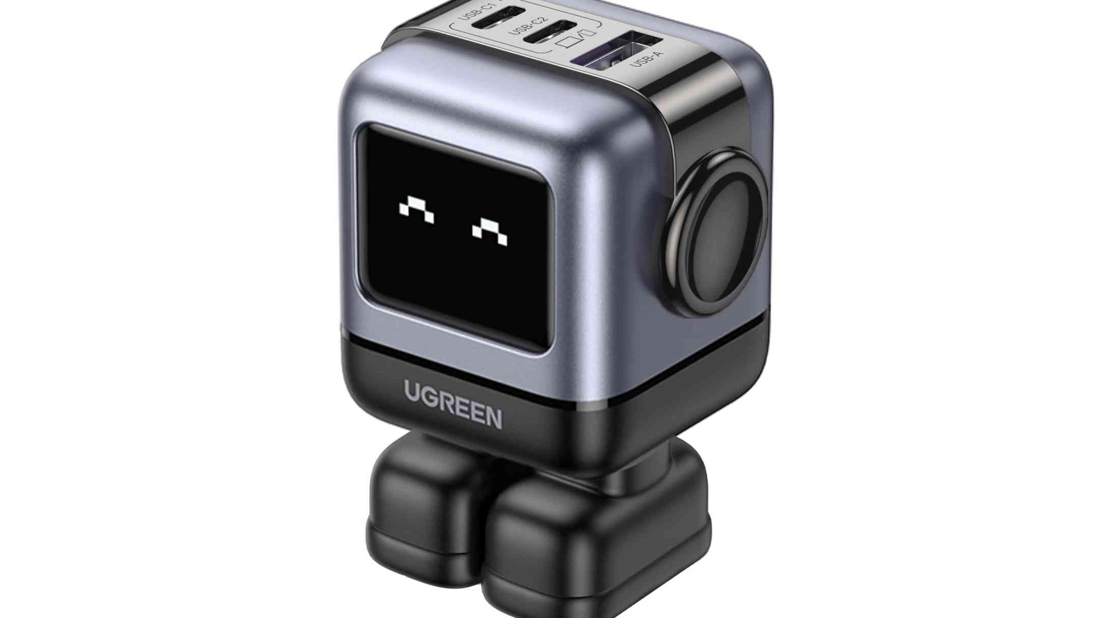 UGREEN 65W GaN Charger Robot Design PD Fast Charger PPS PD3.0 for iPhone 15 14