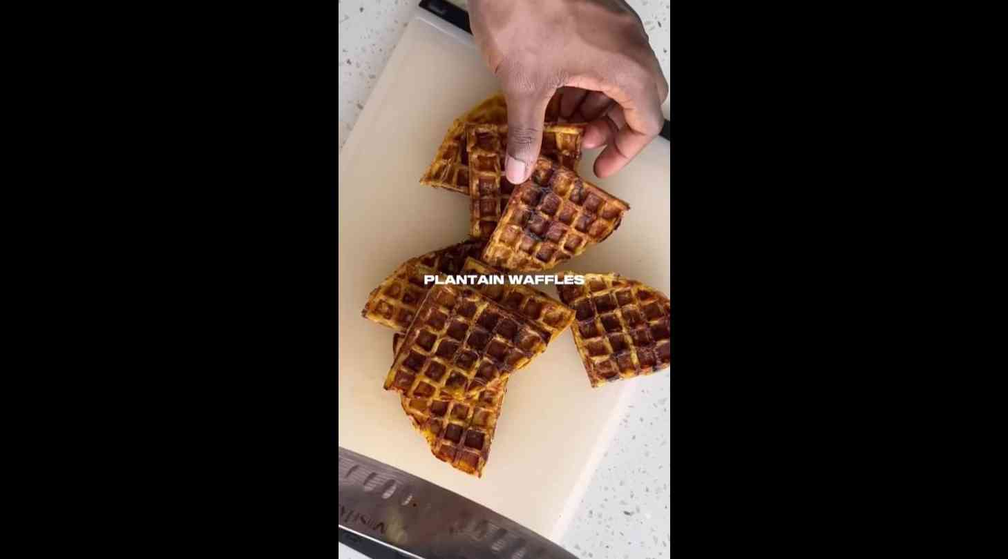 Plantain Waffles