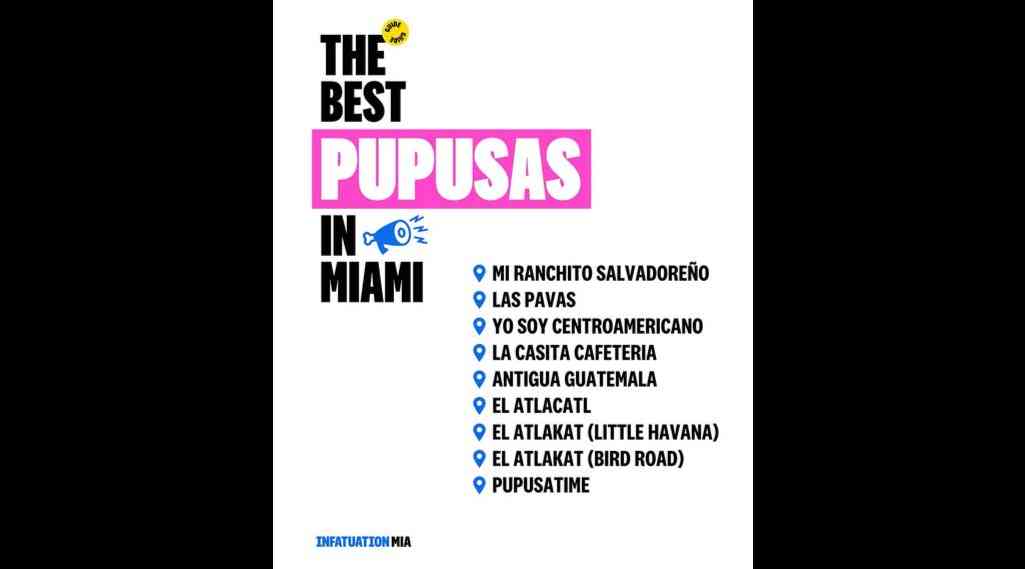 Miami’s best pupusas