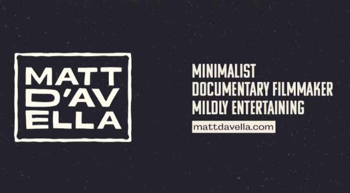Matt D'Avella Twitter