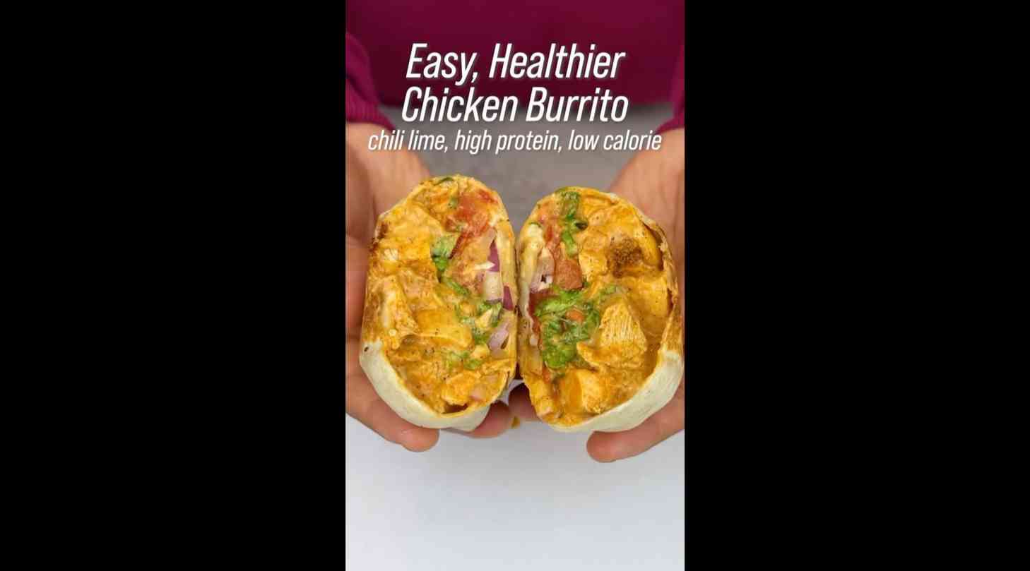 Chicken burrito 