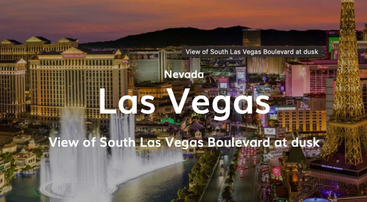 Vist The USA - Las Vegas