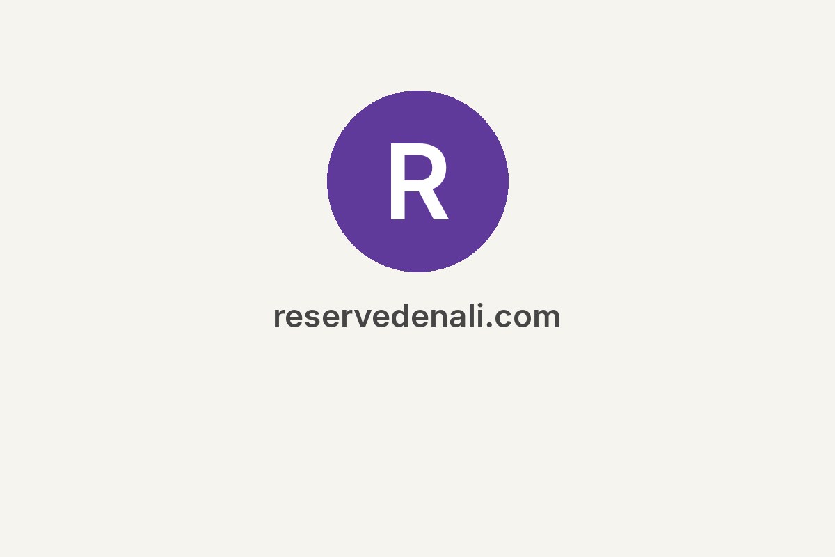 Reserve Denali | ReserveDenali.com