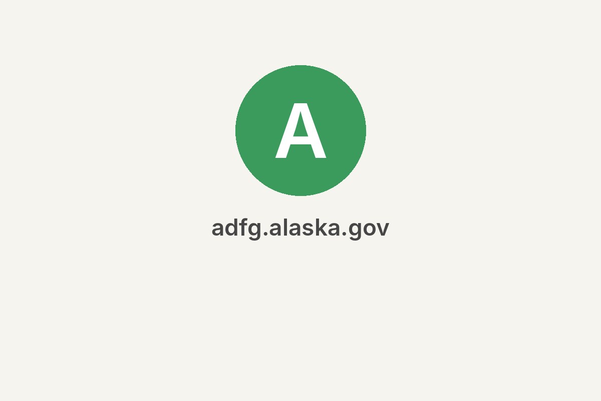 Southeast, Alaska Department of Fish and Game