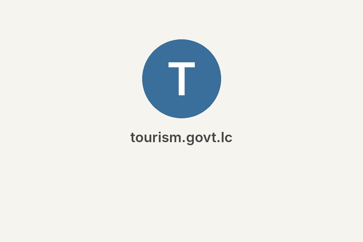 Saint Lucia - Ministry of Tourism
