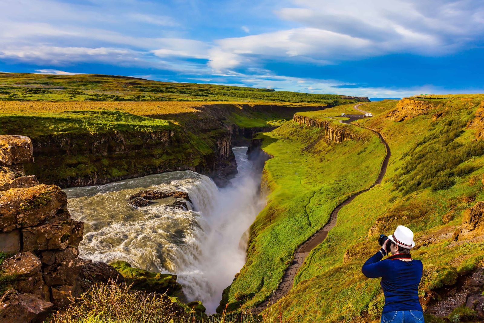 Gullfoss Waterfall: The Golden Falls of Iceland - Iceland Travel Guide