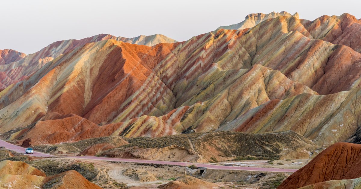 These Breathtaking Rainbow Colored Mountains Are A Fascinating Geological Wonder