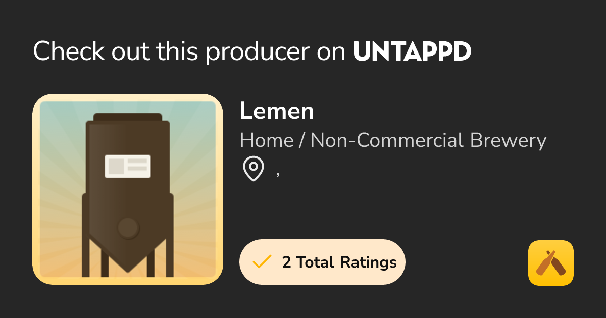 Lemen - United States - Untappd