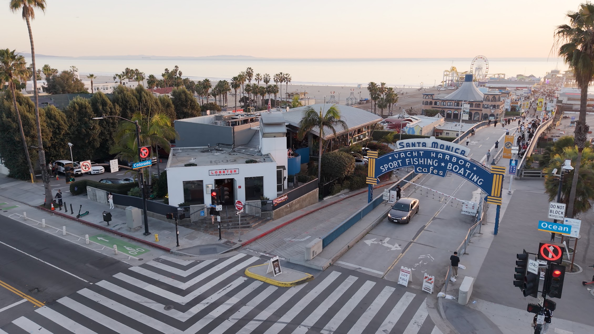 The Lobster Seafood Restaurant at the Santa Monica Pier