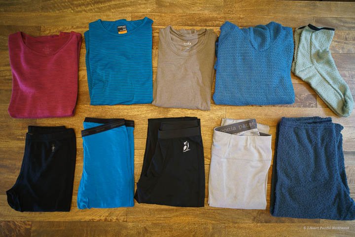 Baselayers for Hiking and Backpacking - I Heart Pacific Northwest