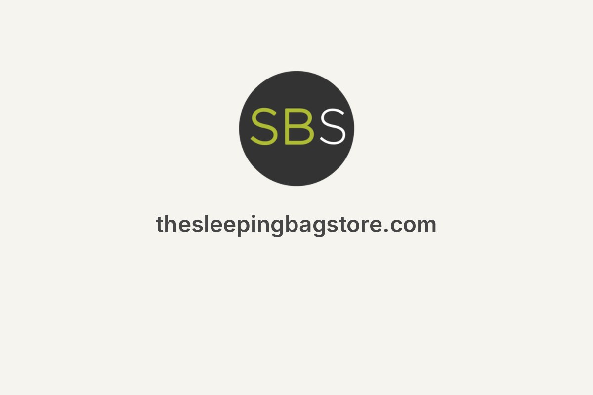 Mummy - The Sleeping Bag Store