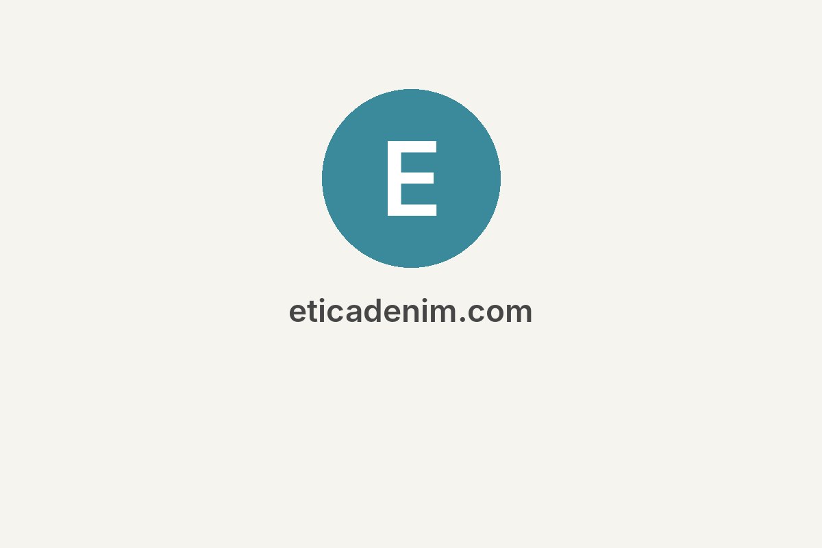 ÉTICA :: Ethical, Sustainable Premium Denim