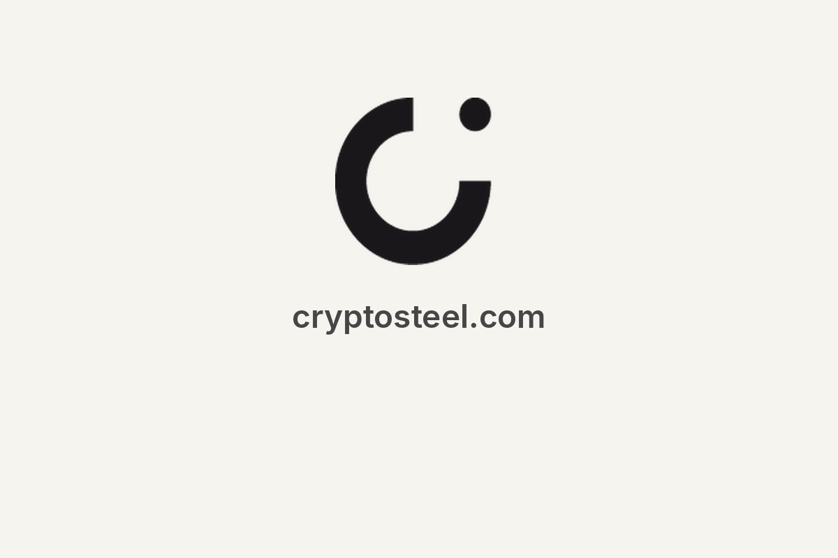Cryptosteel • The Mother of All Backups