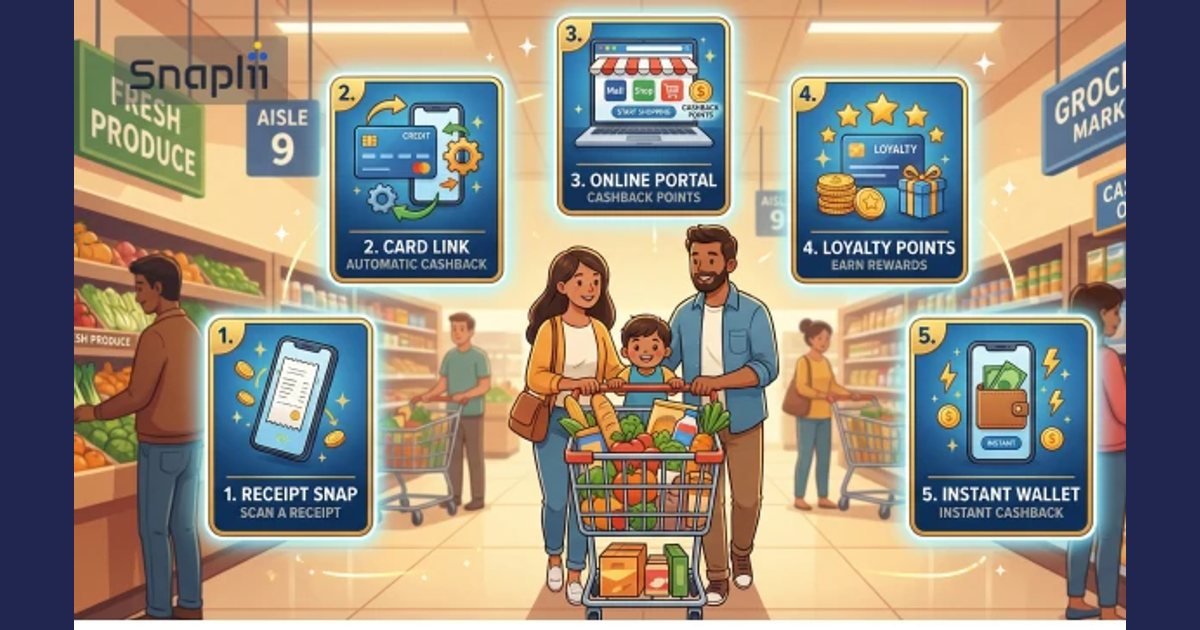 Grocery Shopping Cash Back Apps: 5 Models Compared for 2026