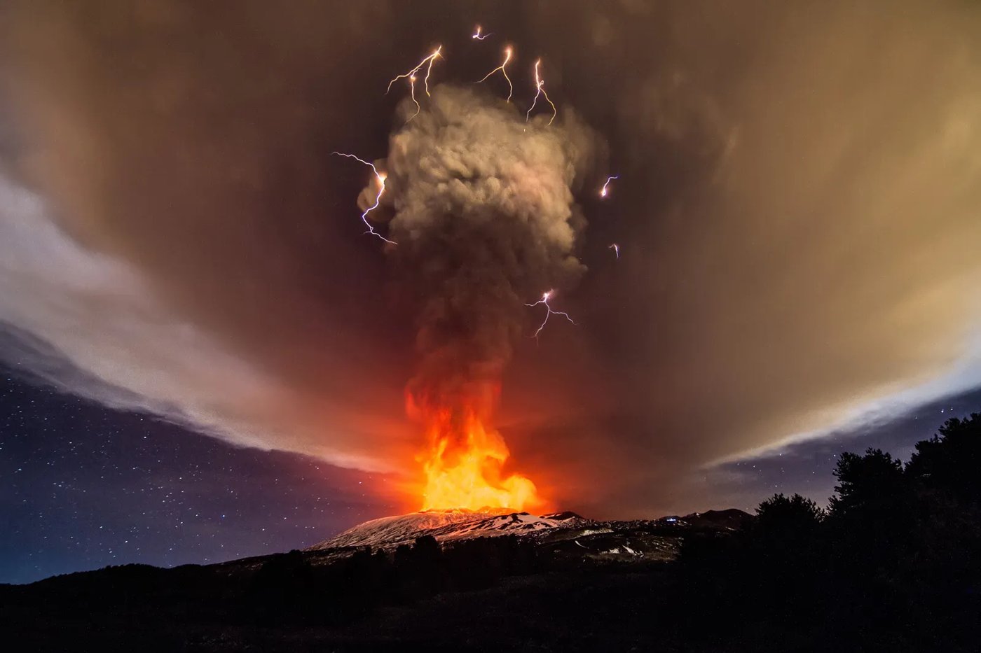 Watch Mount Etna and Momotombo Erupt in All Their Glory