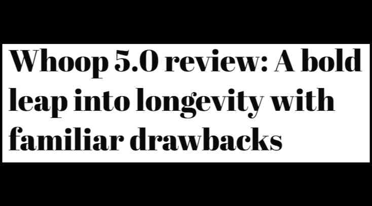 Whoop 5.0 review: A bold leap into longevity with familiar drawbacks