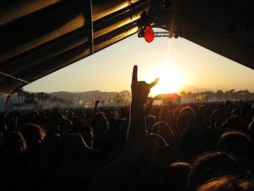 The desert is the festival