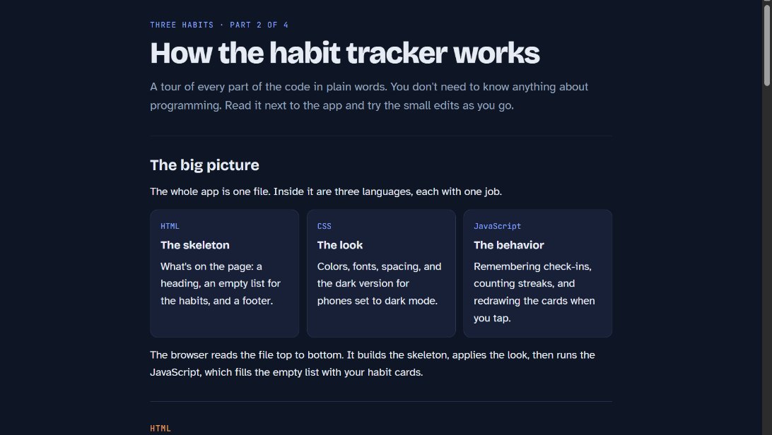 How the code works