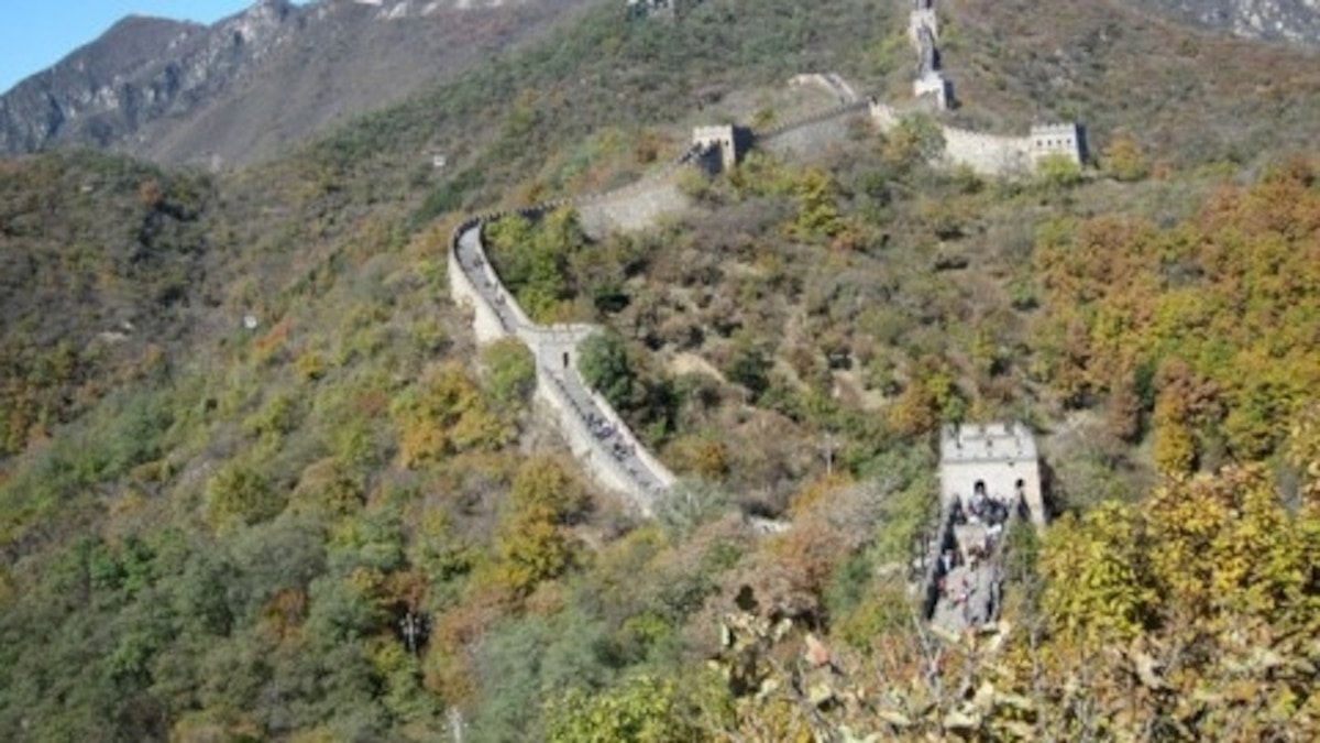 Slide Down the Great Wall of China