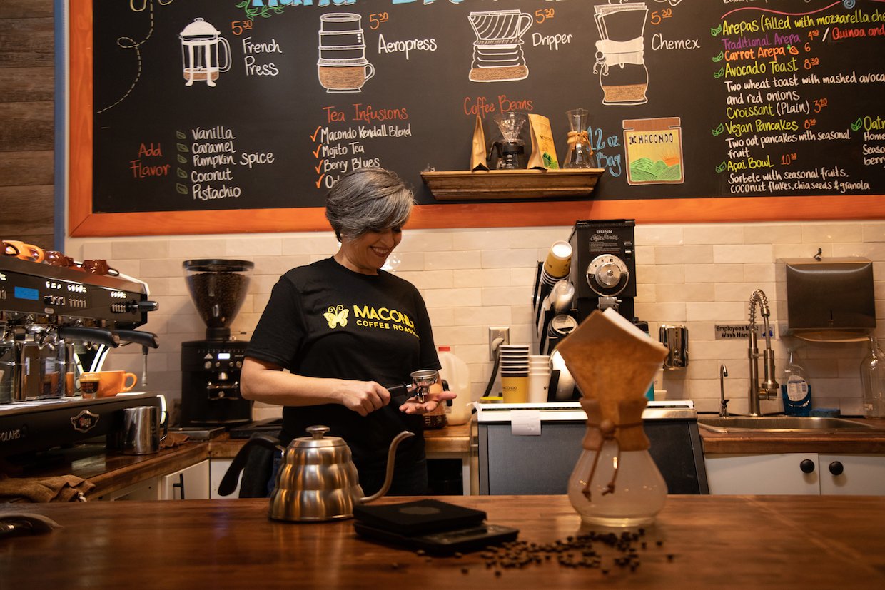 Now Brewing Colombian Coffees in SW Miami: Macondo Coffee