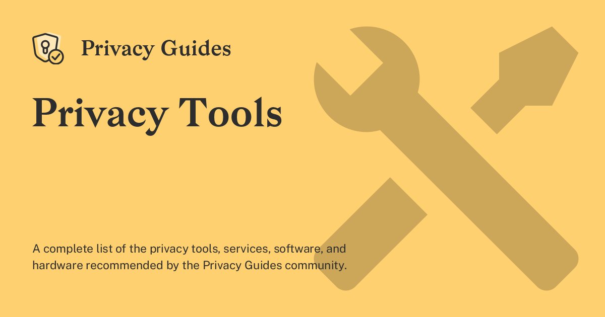 Ad-Free Privacy Tool/Service Recommendations - Privacy Guides
