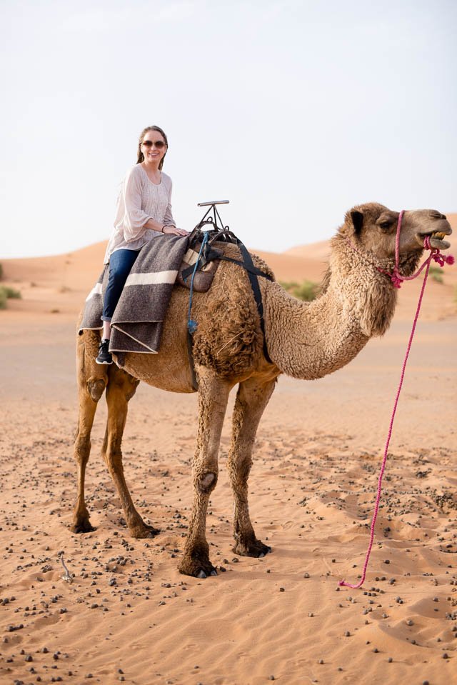A Night in the Sahara: Morocco Camel Trek | Elisabeth McKnight