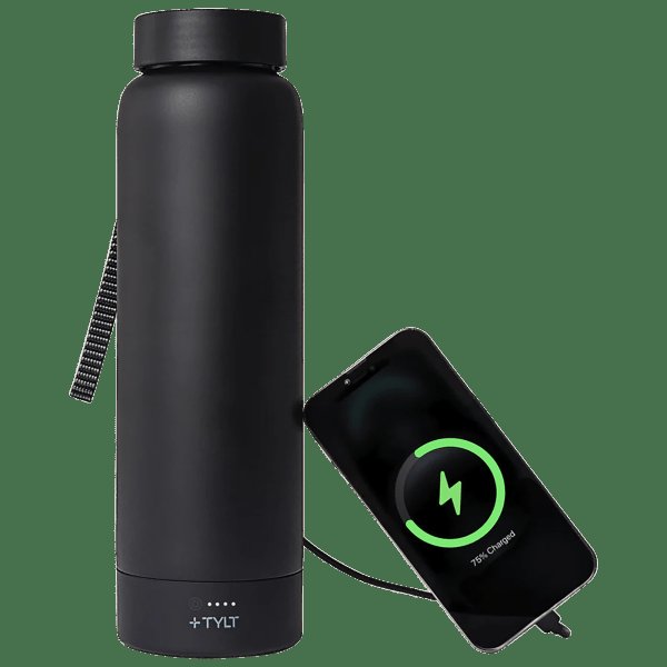 The Hydrating Power Bottle with Wireless Charger