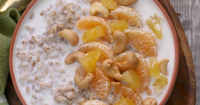 Warm Farro and Quinoa Breakfast Bowls
