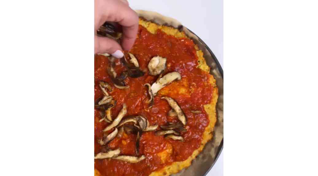 Pizza con Base de pollo 