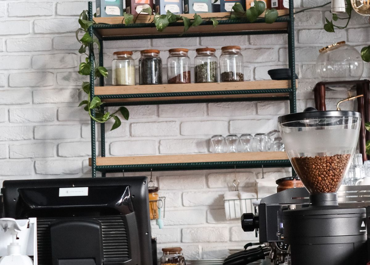 A coffee shop rebrand